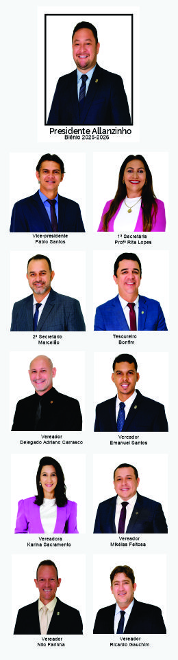 Vereadores 2025