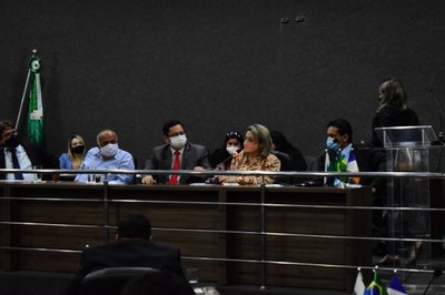 Sessão Solene na Câmara Municipal de Guarai