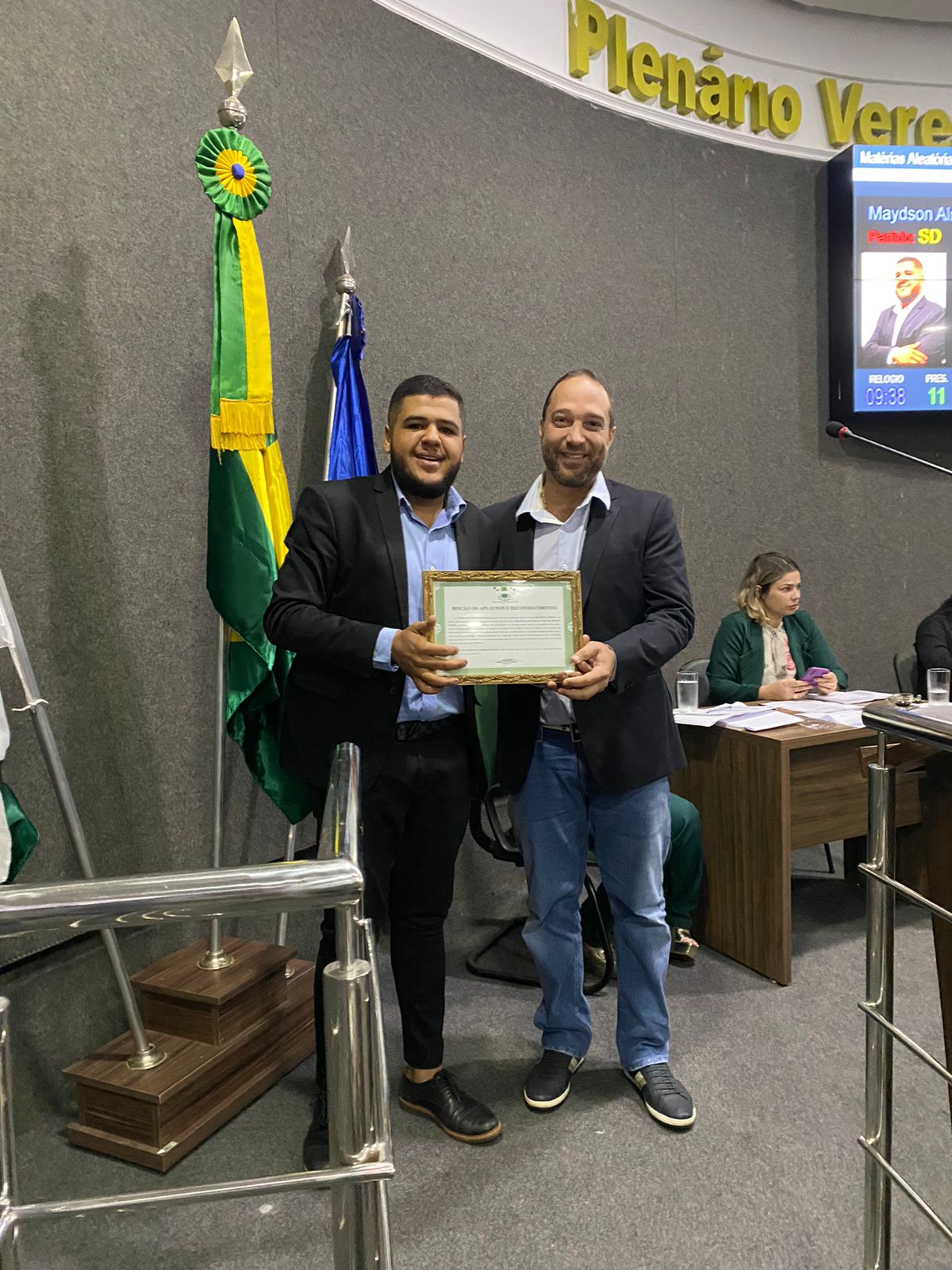 Entrega de titulo de Cidadão Guaraiense 