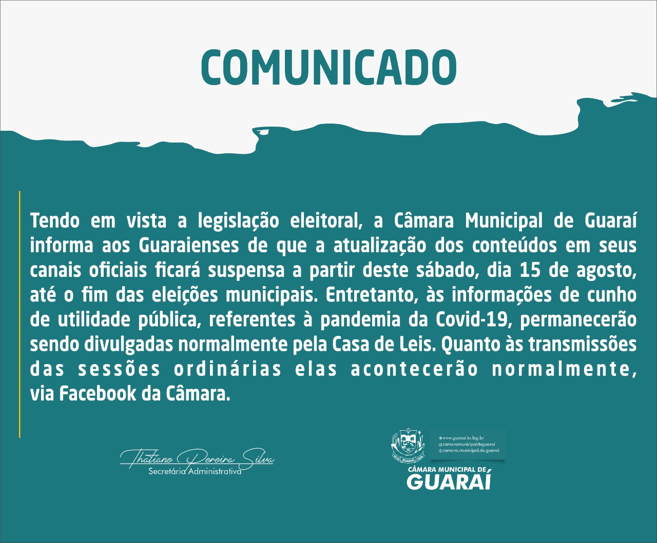 COMUNICADO 