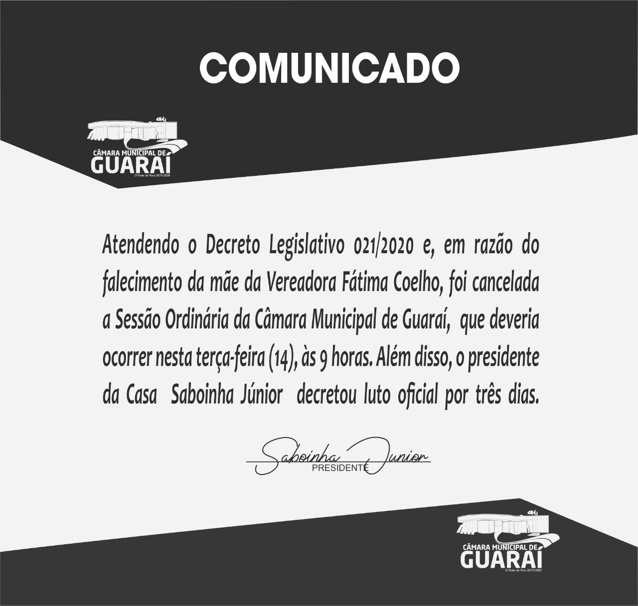 COMUNICADO 