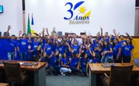 Jovens Protagonistas: Vereador Mikéias acompanha estudantes durante viagem a Palmas  