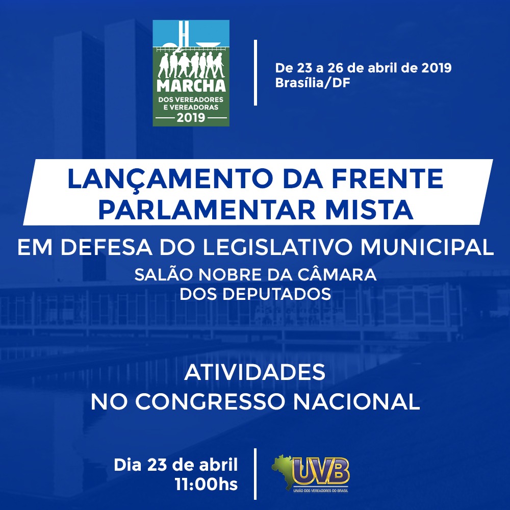 MARCHA DE VEREADORES EM BRASILIA