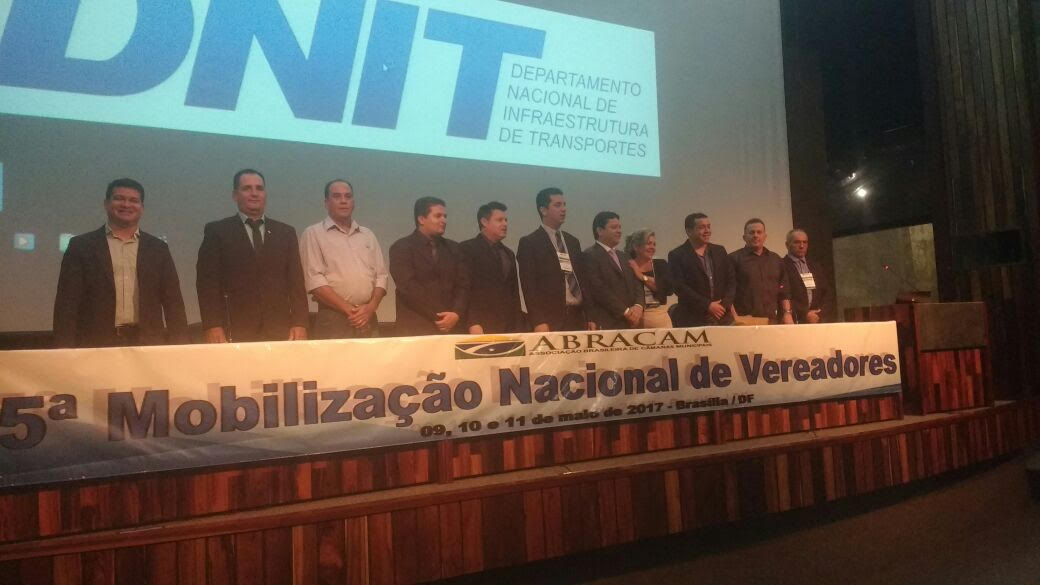 PARLAMENTARES DE GUARAI EM CURSO EM BRASILIA