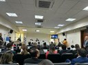 Sessão Ordinária desta terça-feira(21/10) , aprova realização de Audiência Pública para tratar da Previdência Privada dos Servidores Municipais.