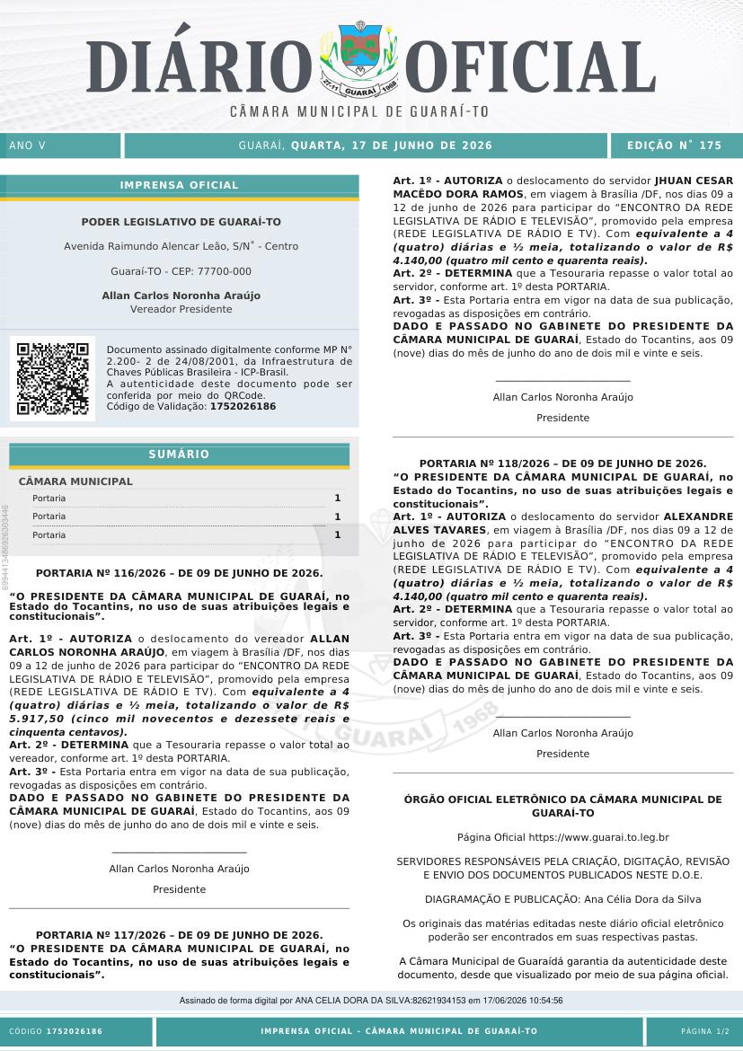 Capa da edição
