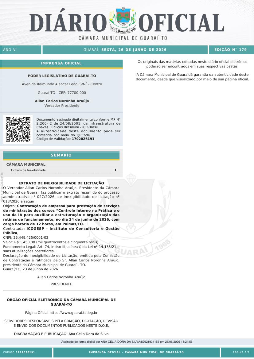 Capa da edição