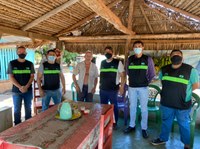 Vereadores realizam visita na zona rural para colher demandas na região do Tucum e do Santo Reis